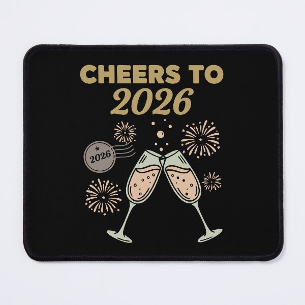 Item preview, Cheers To 2026 New Year's Eve Celebration designed and sold by LuminOrb.