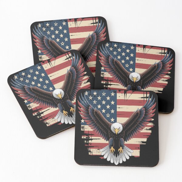 Item preview, American Flag Eagle 4th Of July Independence Day Patriotic designed and sold by Voidbinder.