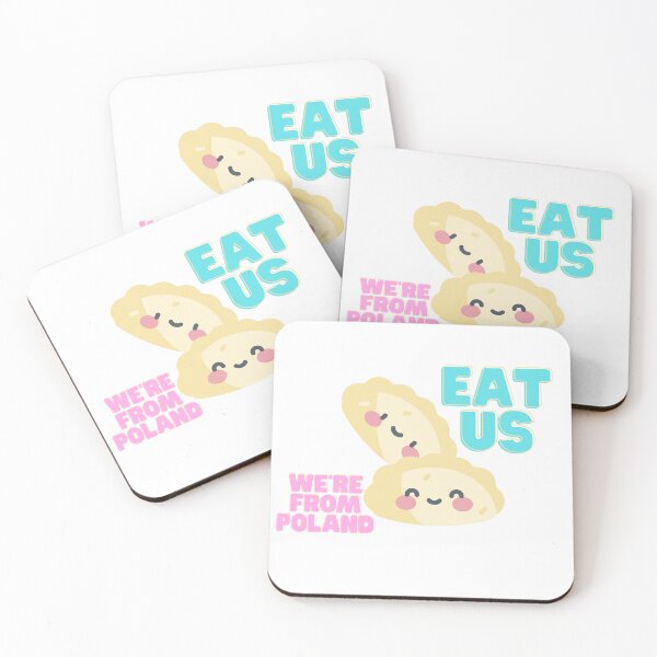 Item preview, Kawaii pierogi "Eat us we're from Poland" designed and sold by Chris-graphics-art.