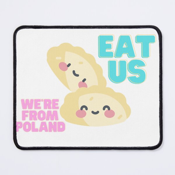 Item preview, Kawaii pierogi "Eat us we're from Poland" designed and sold by Chris-graphics-art.