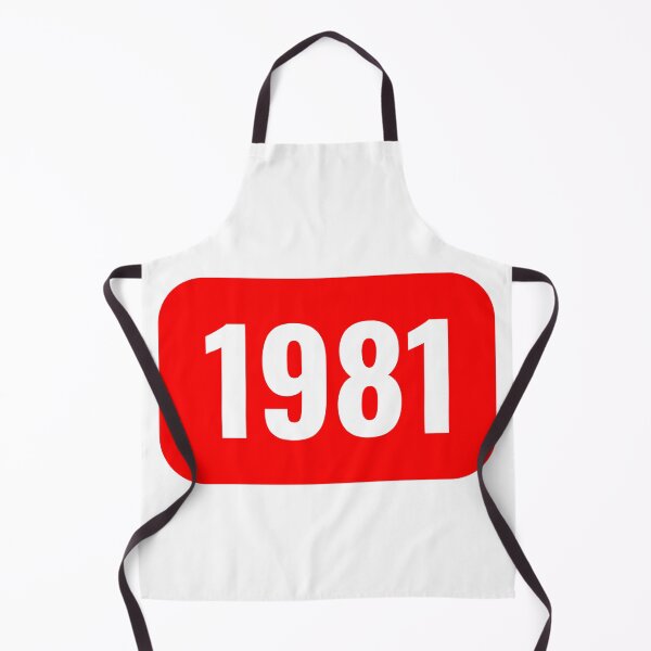 Item preview, 1981 Video Platform Style Logo – Vintage Birthday Gift designed and sold by GlobalBoom.