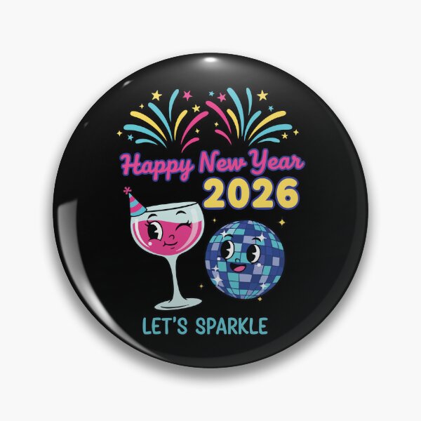 Item preview, Happy New Year 2026 Let's Sparkle designed and sold by LuminOrb.