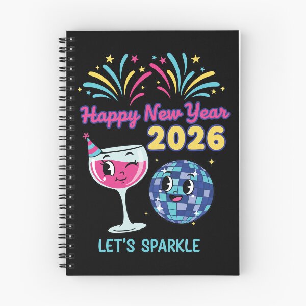Item preview, Happy New Year 2026 Let's Sparkle designed and sold by LuminOrb.