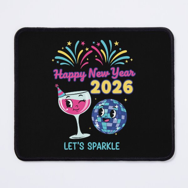 Item preview, Happy New Year 2026 Let's Sparkle designed and sold by LuminOrb.