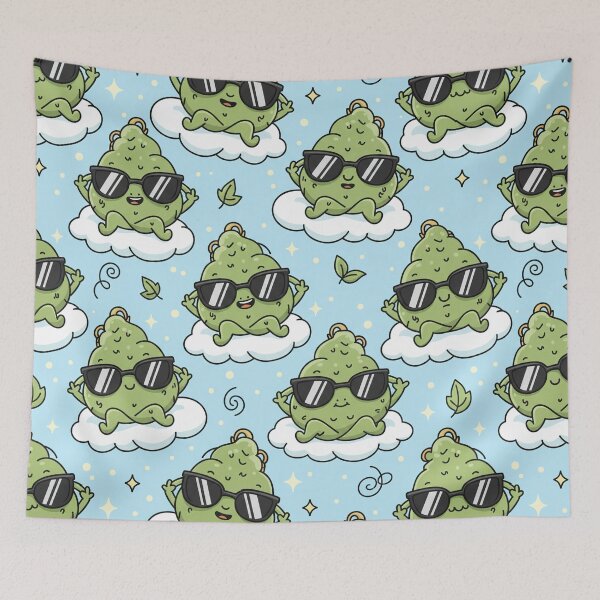 Item preview, Cool Bud Pattern designed and sold by AIEverything.