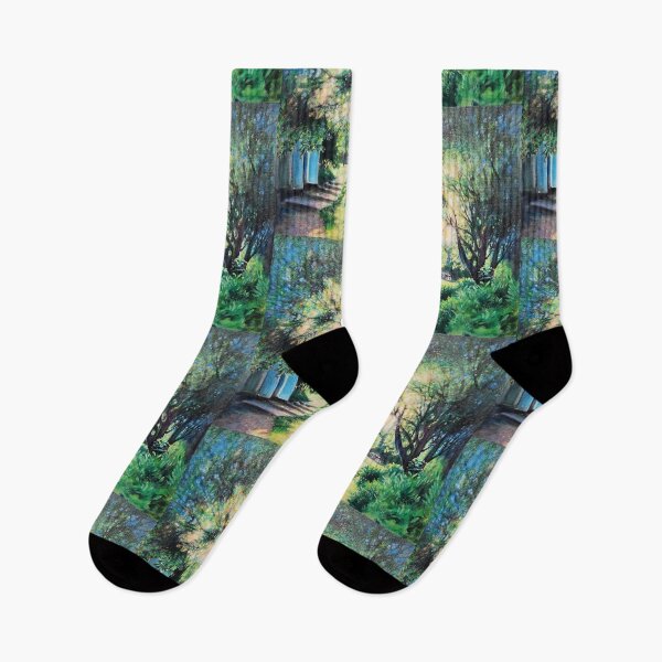 Item preview, Spellbound - sunlight through trees in the park designed and sold by LittleLiz.
