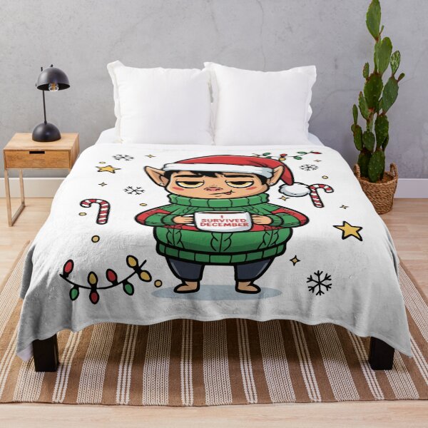 Item preview, Funny Christmas Elf I Survived December designed and sold by graphicnew.