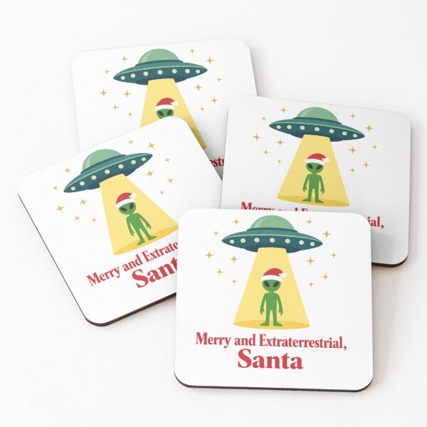 Item preview, Vintage Sci Fi Alien Christmas UFO For Santa Fans designed and sold by Stor04u.