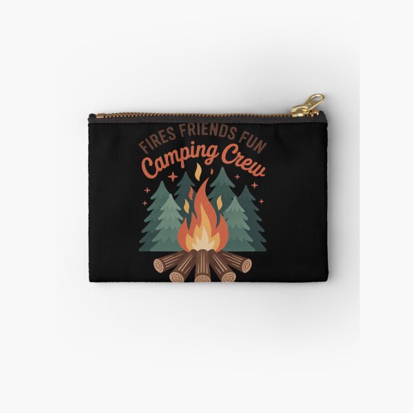 Item preview, Fires Friends Fun Camping Crew Summer Campfire Vacation designed and sold by Hofersofer.