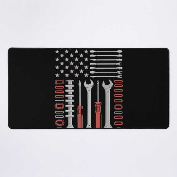 Item preview, American Flag Mechanic Patriotic Mechanic USA Flag designed and sold by Voidbinder.