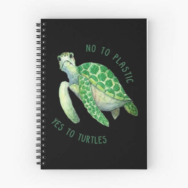Item preview, Environmental Conservation Sea Turtle with No Plastic Message designed and sold by zoughlal.