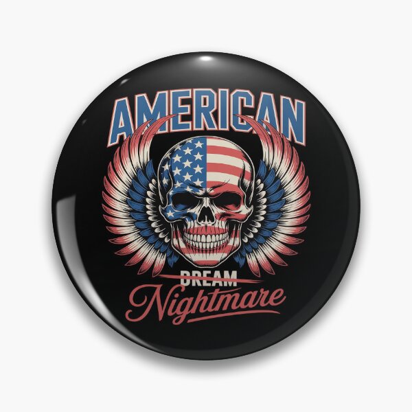 Item preview, American Flag Nightmares Funny Skeleton Usa designed and sold by Voidbinder.