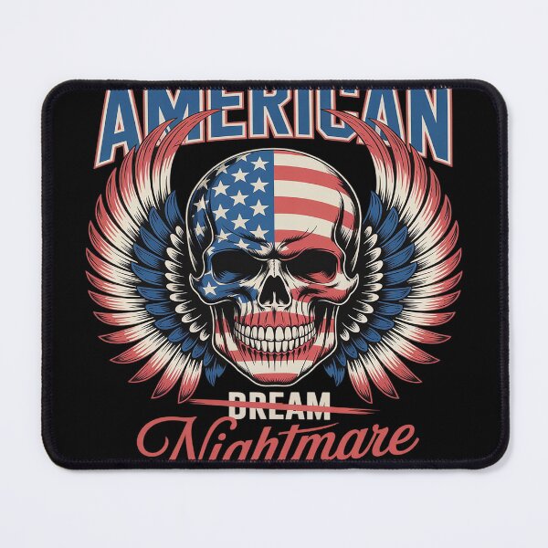Item preview, American Flag Nightmares Funny Skeleton Usa designed and sold by Voidbinder.