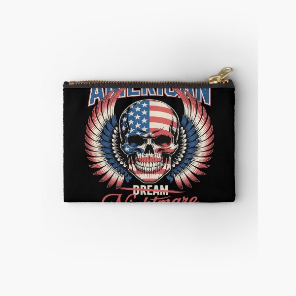 Item preview, American Flag Nightmares Funny Skeleton Usa designed and sold by Voidbinder.