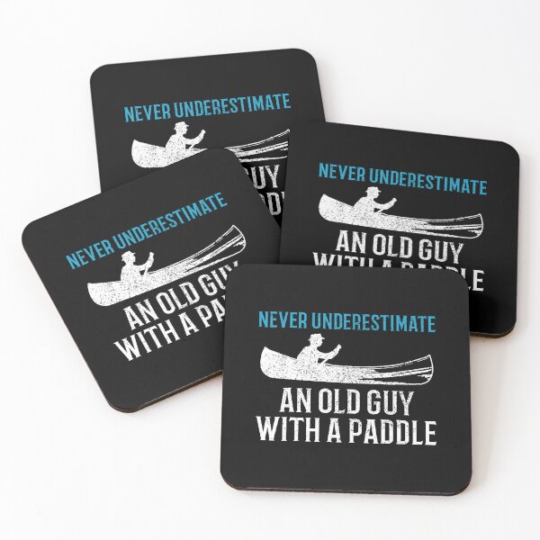 Item preview, Canoeing Never Underestimate An Old Guy With A Paddle Canoe designed and sold by CeciliaMay1.