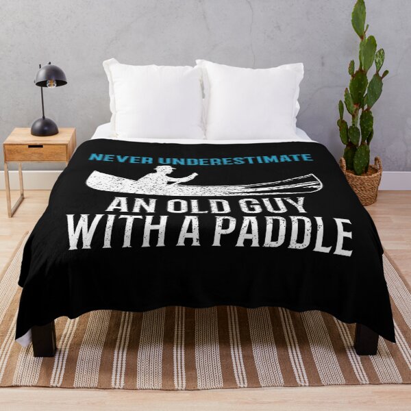 Item preview, Canoeing Never Underestimate An Old Guy With A Paddle Canoe designed and sold by CeciliaMay1.