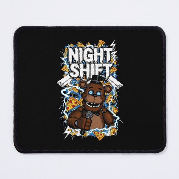 Item preview, Night Shift Haunted Bear Animatronic - Vintage 90s Horror Tee designed and sold by Harbor-Pixel.