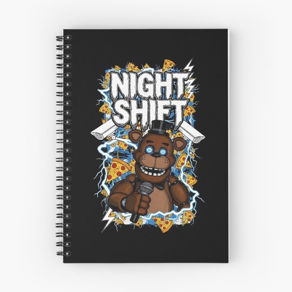 Item preview, Night Shift Haunted Bear Animatronic - Vintage 90s Horror Tee designed and sold by Harbor-Pixel.
