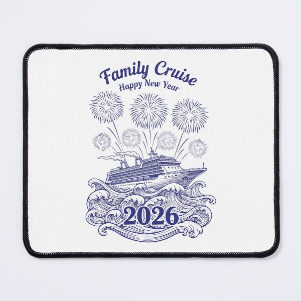 Item preview, Family Cruise Happy New Year 2026 Celebration designed and sold by LuminOrb.