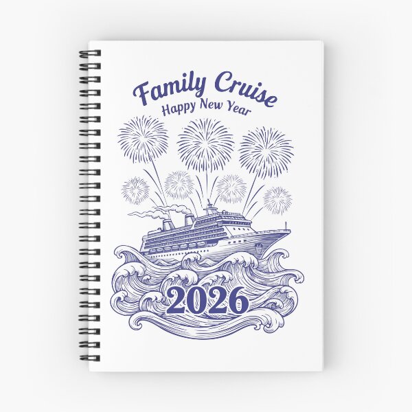Item preview, Family Cruise Happy New Year 2026 Celebration designed and sold by LuminOrb.