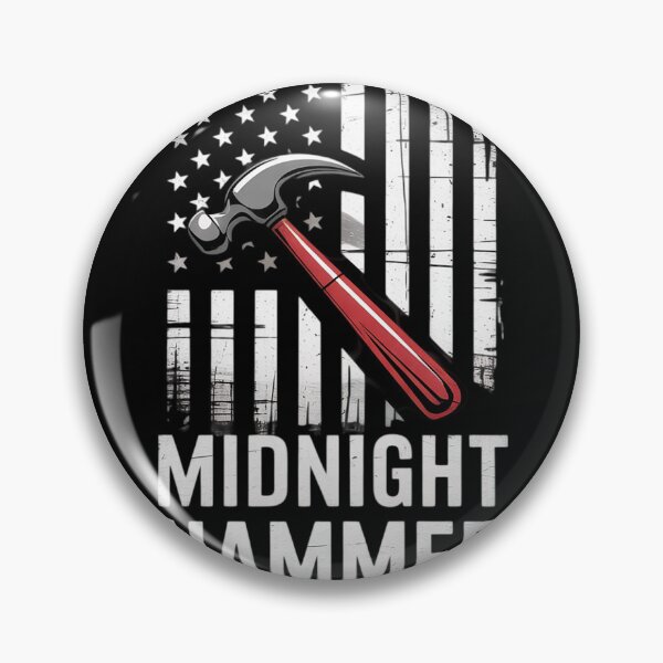 Item preview, Midnight Hammer B-2 Stealth Jet Operation 'Merica Flag  designed and sold by NailMolisa.