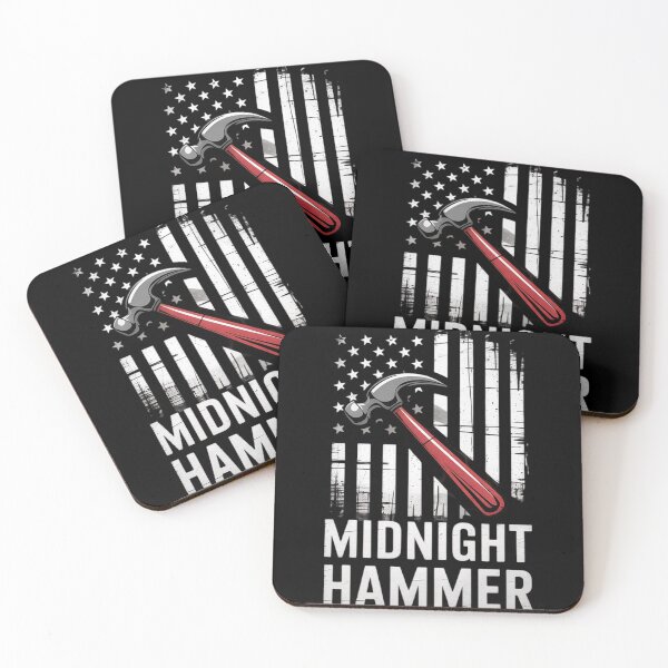 Item preview, Midnight Hammer B-2 Stealth Jet Operation 'Merica Flag  designed and sold by NailMolisa.