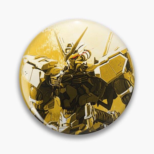 Item preview, gold astray red frame digital art illustration designed and sold by sabartgunpla.