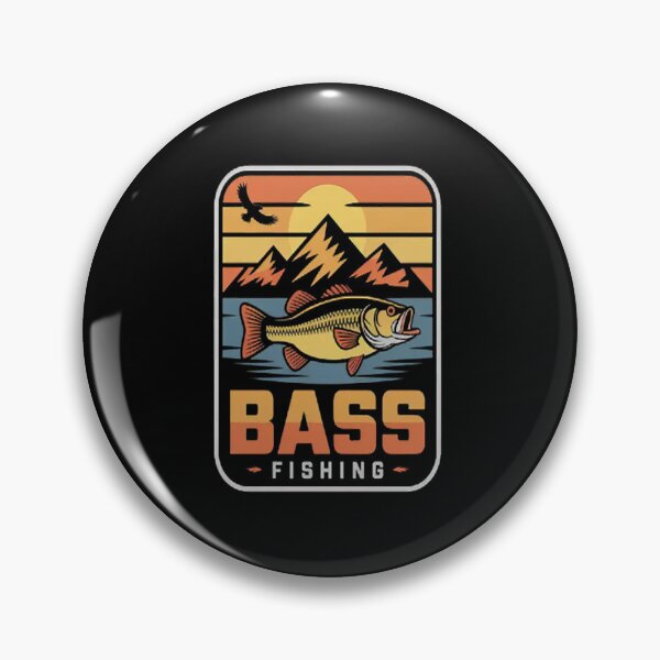 Item preview, Largemouth Bass Fishing Motive designed and sold by LacostCarl.
