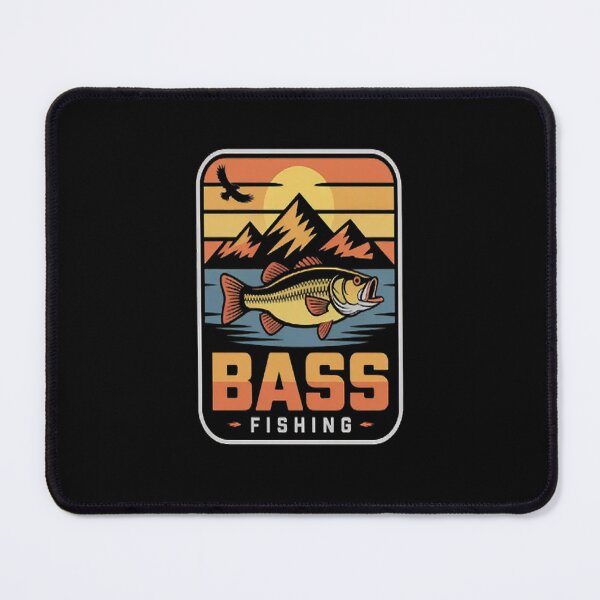 Item preview, Largemouth Bass Fishing Motive designed and sold by LacostCarl.