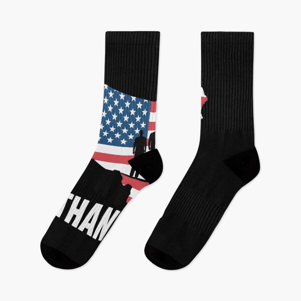 Item preview, American Flag Patriotic Thank You Men Women Kid Girl Boy T-Shirt designed and sold by Shannon Bosley.
