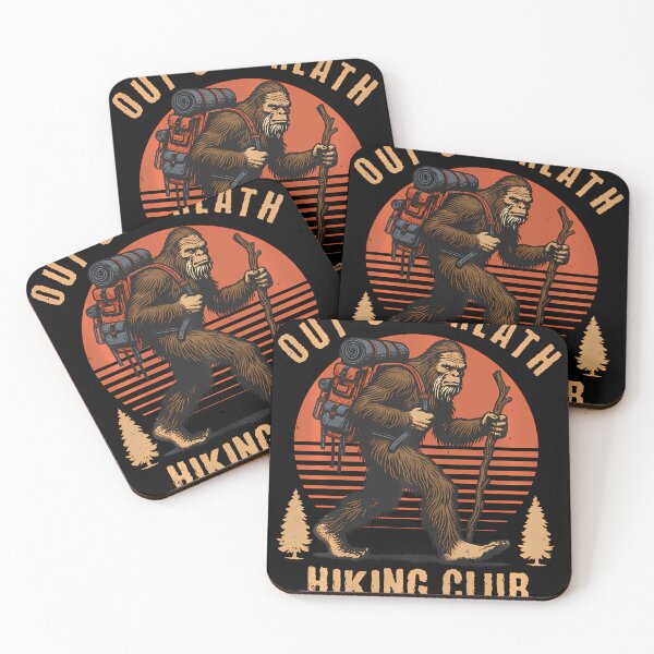 Item preview, Out Of Breath Hiking Club Funny designed and sold by erebouyix.