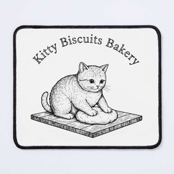 Item preview, Funny Baking Art Kitty Biscuits Bakery Cat Lover T-Shirt designed and sold by PutagaShop.