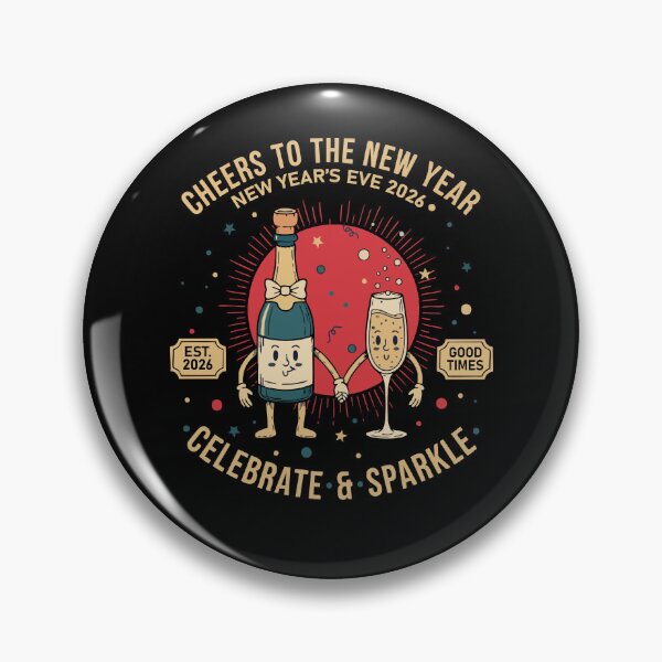 Item preview, Cheers To The New Year New Year's Eve 2026 designed and sold by LuminOrb.