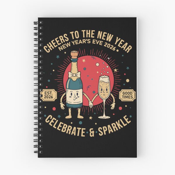 Item preview, Cheers To The New Year New Year's Eve 2026 designed and sold by LuminOrb.