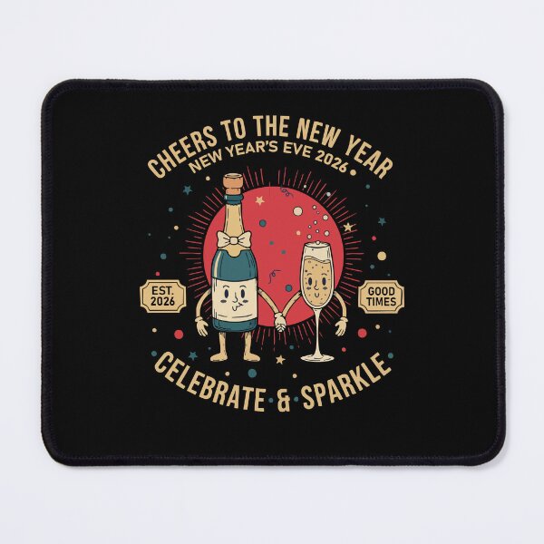 Item preview, Cheers To The New Year New Year's Eve 2026 designed and sold by LuminOrb.
