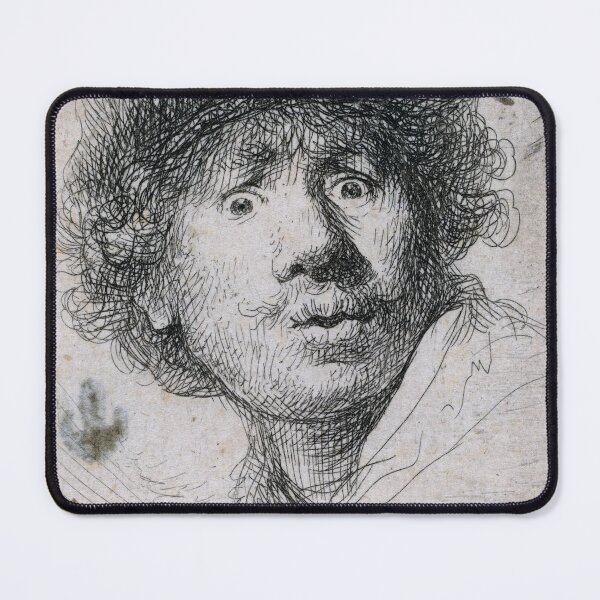 Item preview, Rembrandt Harmensz Self Portrait designed and sold by magdalashore.