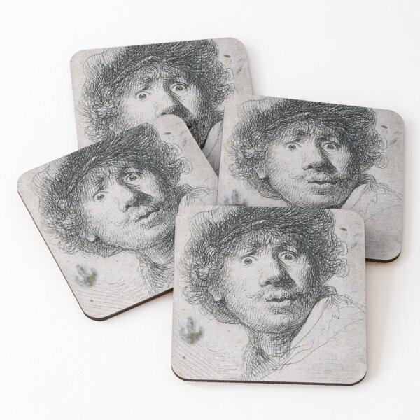Item preview, Rembrandt Harmensz Self Portrait  designed and sold by magdalashore.