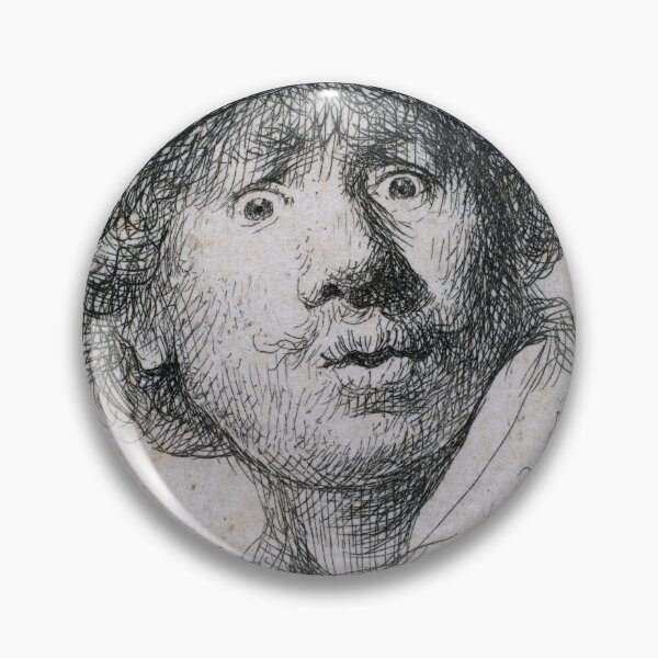Item preview, Rembrandt Harmensz Self Portrait  designed and sold by magdalashore.