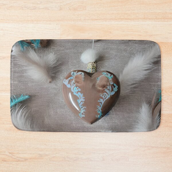 Item preview, Brown Onyx Heart With Feathers  designed and sold by Demetria Matthews.