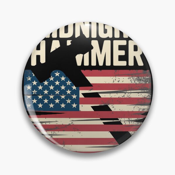 Item preview, Midnight Hammer B-2 Stealth Jet Operation USA Flag 4th july  designed and sold by NailMolisa.
