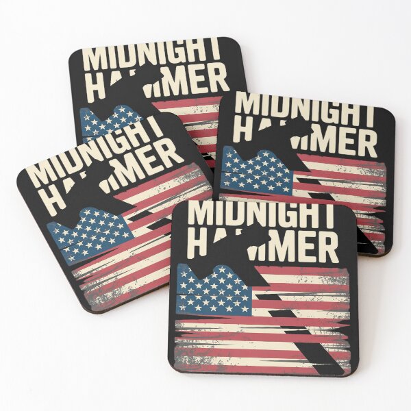 Item preview, Midnight Hammer B-2 Stealth Jet Operation USA Flag 4th july  designed and sold by NailMolisa.