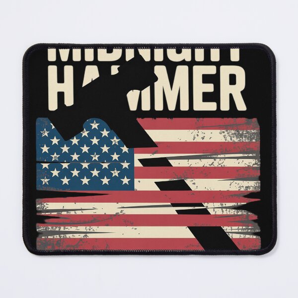 Item preview, Midnight Hammer B-2 Stealth Jet Operation USA Flag 4th july  designed and sold by NailMolisa.