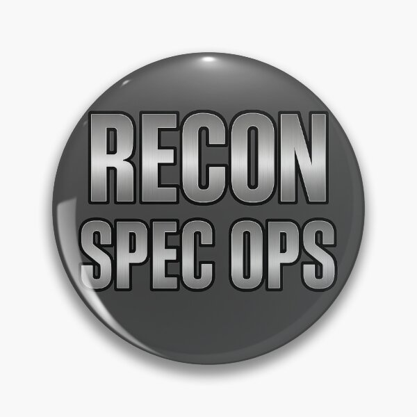 Item preview, Battlefield Game Inspired Recon Spec Ops Metallic Slogan designed and sold by Sellcooldesigns.
