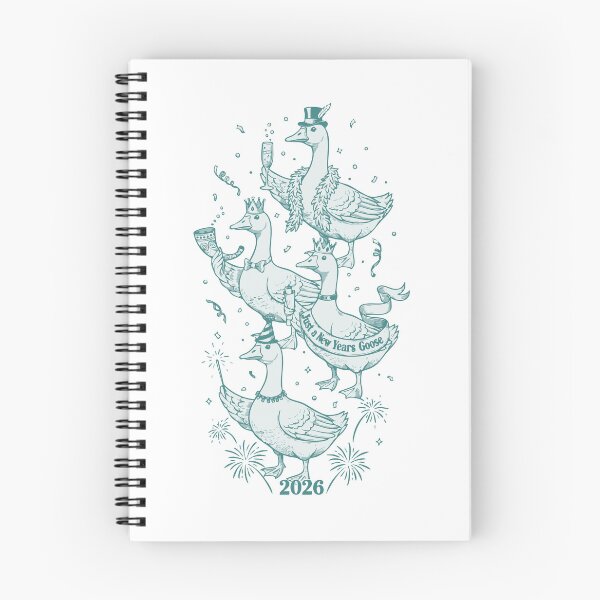 Item preview, Festive 2026 New Year's Goose Celebration designed and sold by LuminOrb.