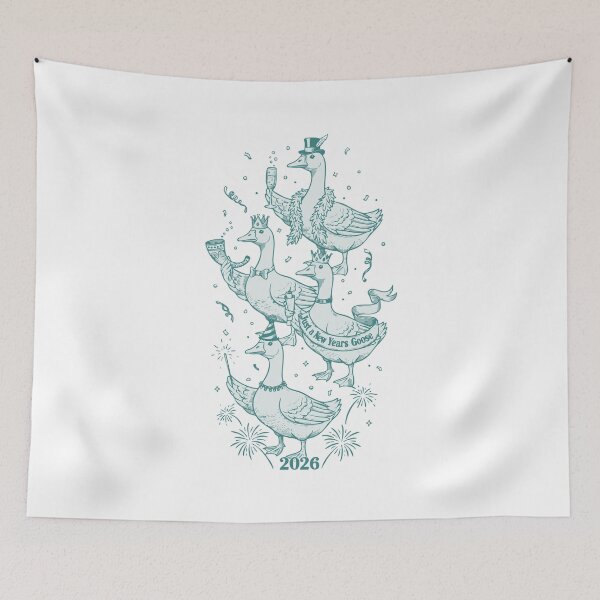 Item preview, Festive 2026 New Year's Goose Celebration designed and sold by LuminOrb.