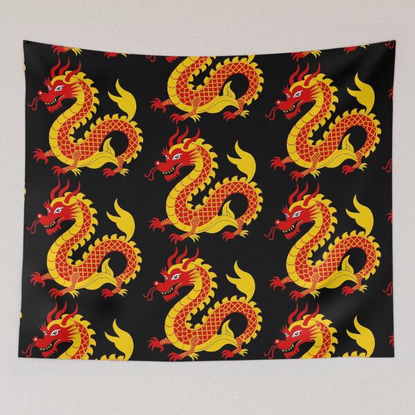 Item preview, Traditional Chinese Zodiac Dragon Vector Art designed and sold by Jirada.