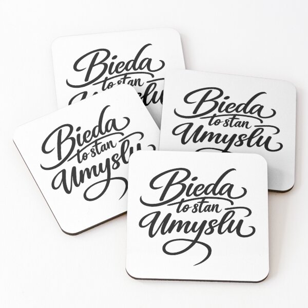 Item preview,  Bieda To Stan Umysłu | Polish Quote designed and sold by Anniko Art Studio.