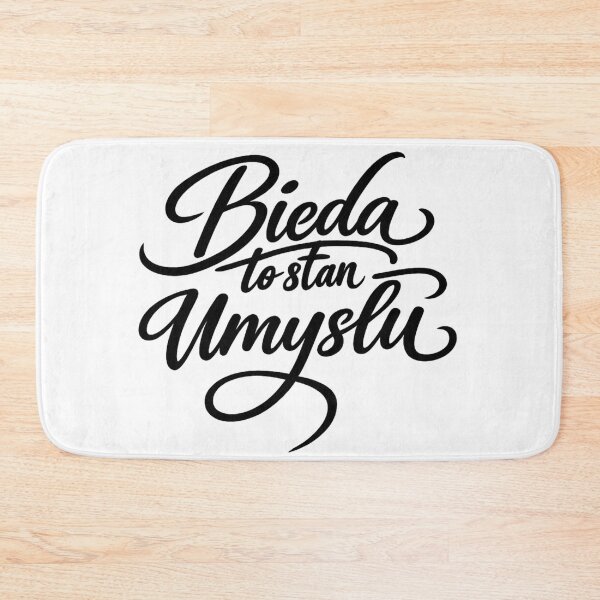 Item preview,  Bieda To Stan Umysłu | Polish Quote designed and sold by Anniko Art Studio.