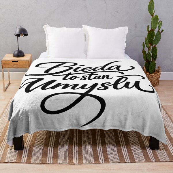 Item preview,  Bieda To Stan Umysłu | Polish Quote designed and sold by Anniko Art Studio.