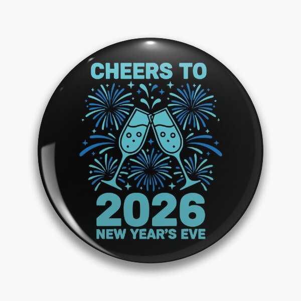 Item preview, Cheers To 2026 New Year's Eve Fireworks designed and sold by LuminOrb.